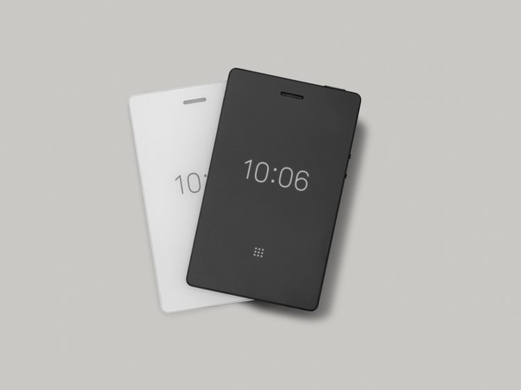 The Light Phone 2 has an E-Ink display and comes in black or white.