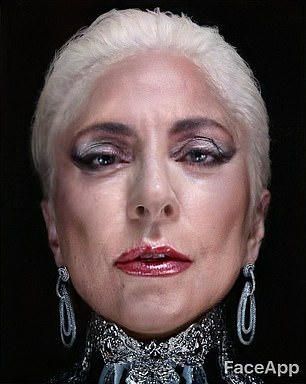 Poker face: One fan used the new art for Lady Gaga's makeup brand