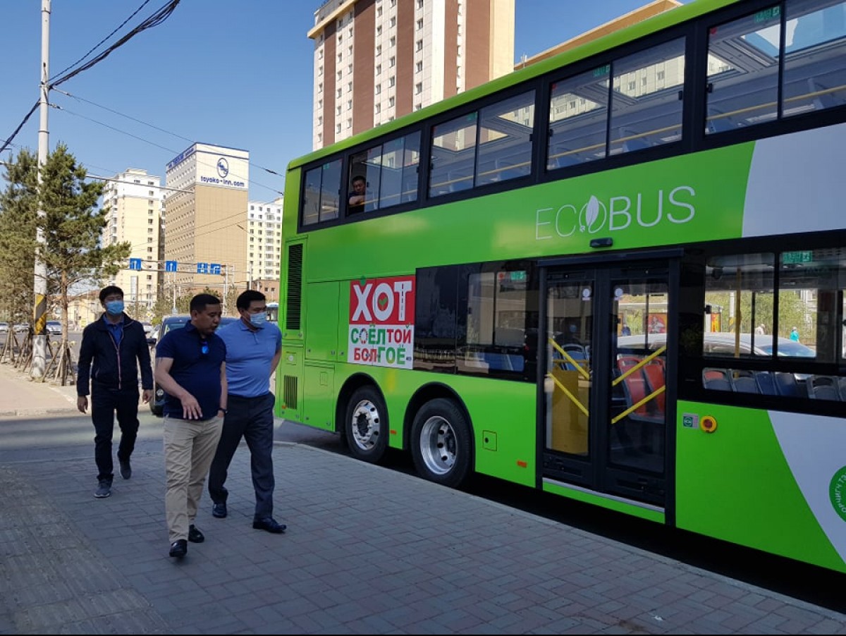 Хоёр давхар цахилгаан автобус удахгүй нийтийн тээврийн үйлчилгээнд ...